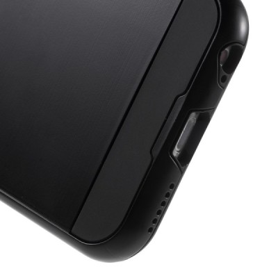 Pastiprinātas aizsardzības melns Apple iPhone 6 Plus (6s Plus) apvalks / Vacins.lv