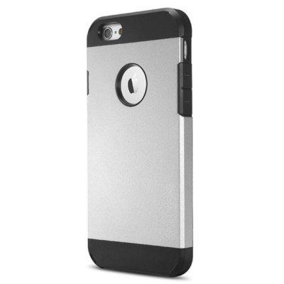 Pastiprinātas aizsardzības sudrabs Apple iPhone 6 Plus (6s Plus) apvalks / Vacins.lv