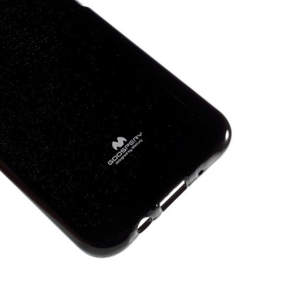Samsung Galaxy J5 Mercury melns cieta silikona (TPU) apvalks / vacins.lv