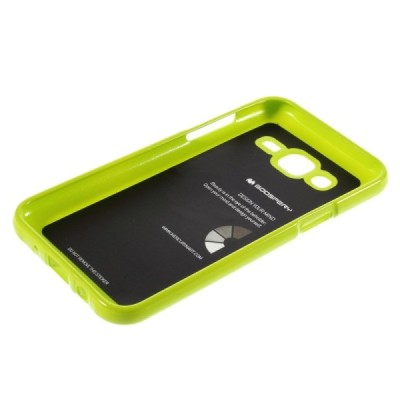 Samsung Galaxy J5 Mercury žalias kieto silikono tpu dėklas - nugarėlė / Priedai.lt