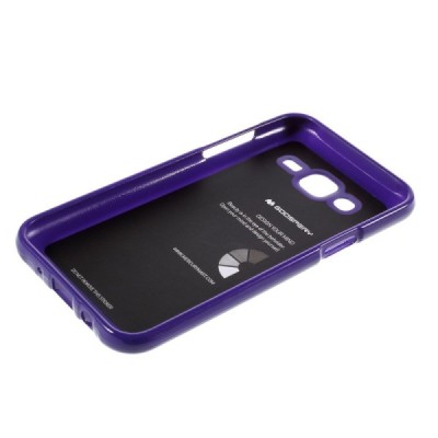 Samsung Galaxy J5 Mercury violetinis kieto silikono tpu dėklas - nugarėlė / Priedai.lt