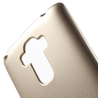 LG G4 Stylus (H635) Mercury auksinis kieto silikono tpu dėklas - nugarėlė / Priedai.lt