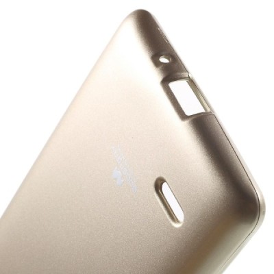 LG G4 Stylus (H635) Mercury auksinis kieto silikono tpu dėklas - nugarėlė / Priedai.lt