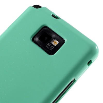 Samsung Galaxy S2 Mercury piparmētru cieta silikona (TPU) apvalks / Vacins.lv