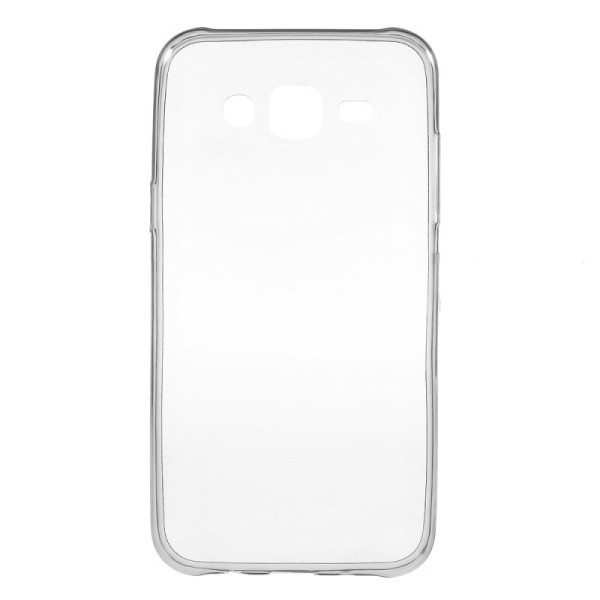 Ploniausias TPU skaidrus dėklas - pilkas (Galaxy J5 2015)