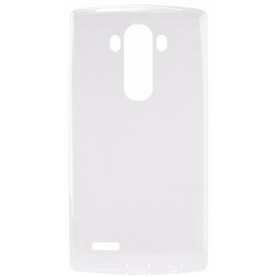 LG G4s (H735) skaidrus (permatomas) kieto silikono TPU ploniausias pasaulyje bespalvis dėklas / Priedai.lt