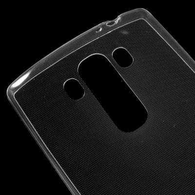 LG G4s (H735) skaidrus (permatomas) kieto silikono TPU ploniausias pasaulyje bespalvis dėklas / Priedai.lt