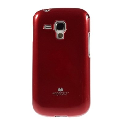 Samsung Galaxy S Duos 2 S7582, S Duos S7562, Trend S7560, Trend Plus S7580 Mercury sarkans cieta silikona (TPU) apvalks / vacins
