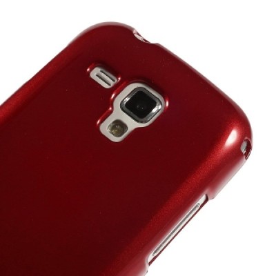Samsung Galaxy S Duos 2 S7582, S Duos S7562, Trend S7560, Trend Plus S7580 Mercury sarkans cieta silikona (TPU) apvalks / vacins