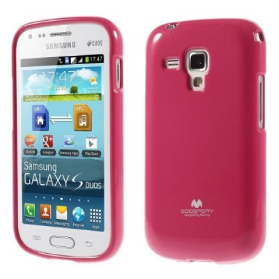 Samsung Galaxy S Duos 2 S7582, S Duos S7562, Trend S7560, Trend Plus S7580 Mercury rozs cieta silikona (TPU) apvalks / vacins.lv