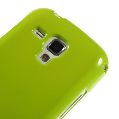 Samsung Galaxy S Duos 2 S7582, S Duos S7562, Trend S7560, Trend Plus S7580 Mercury zaļš cieta silikona (TPU) apvalks / Vacins.lv