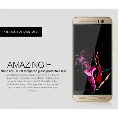 HTC One M9+ Plus Nillkin 9H Tempered Glass ekrāna aizsargstikls / Vacins.lv