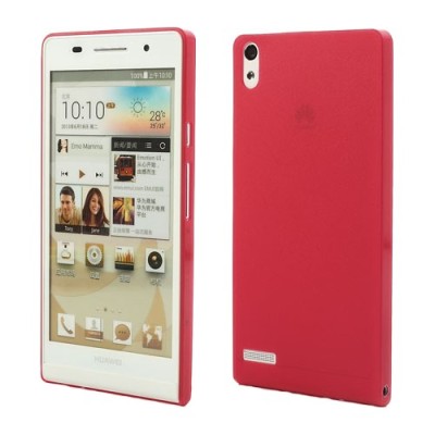 Huawei Ascend P6 pasaulē planākais sarkans futrālis / Vacins.lv