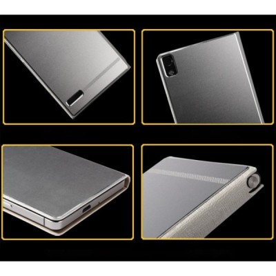 Prabangus „Baseus Business“ sidabrinis Huawei Ascend P6 dėklas (dėkliukas) / Priedai.lt