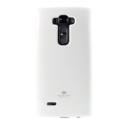 LG G Flex 2 (H955) Mercury balts cieta silikona (TPU) apvalks / vacins.lv