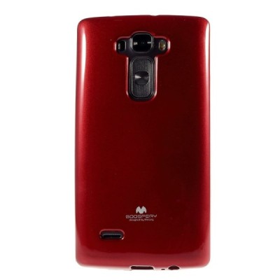 LG G Flex 2 (H955) Mercury sarkans cieta silikona (TPU) apvalks / vacins.lv