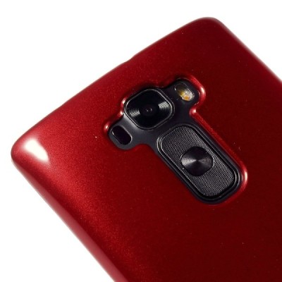 LG G Flex 2 (H955) Mercury sarkans cieta silikona (TPU) apvalks / vacins.lv