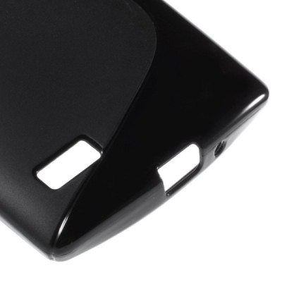 LG G4s cieta silikona (TPU) melns apvalks / vacins.lv