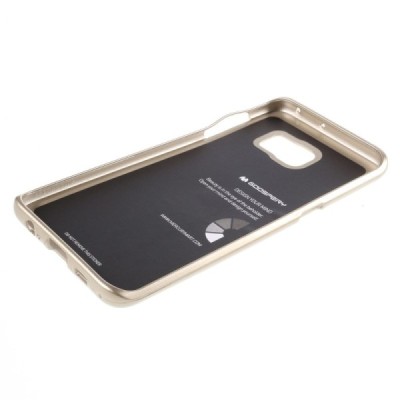 Samsung Galaxy S6 Edge+ Plus (G928) Mercury auksinis kieto silikono tpu dėklas - nugarėlė / Priedai.lt