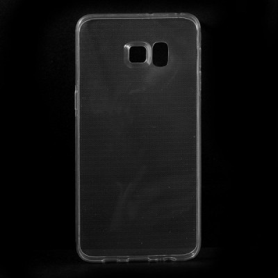Samsung Galaxy S6 Edge+ Pluss (G928) dzidrs (caurspīdīgs) cieta silikona TPU pasaulē planākais apvalks / Vacins.lv