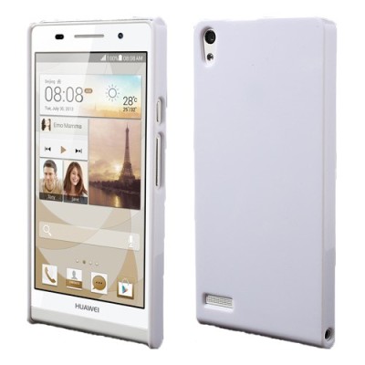 „Plasto Case“ balts Huawei Ascend P6 apvalks / vacins.lv