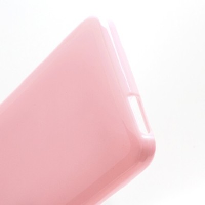 HTC One mini rožinis silikoninis dėklas / Priedai.lt
