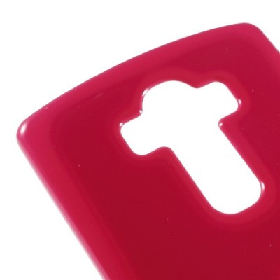 LG G4 (H815) Mercury tumši rozs cieta silikona (TPU) apvalks / vacins.lv