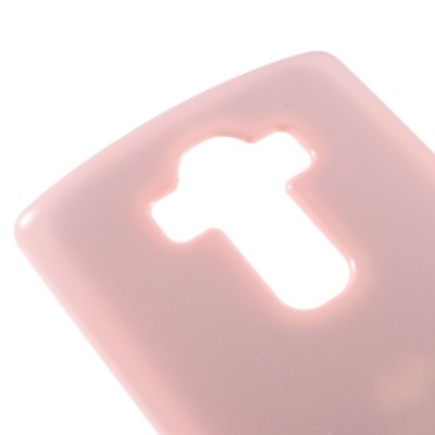 LG G4 (H815) Mercury gaiši rozs cieta silikona (TPU) apvalks / vacins.lv