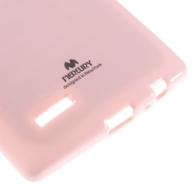 LG G4 (H815) Mercury gaiši rozs cieta silikona (TPU) apvalks / vacins.lv