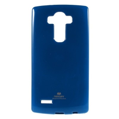 LG G4 (H815) tamsiai mėlynas Mercury kieto silikono (TPU) dėklas / Priedai.lt