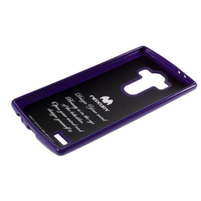 LG G4 (H815) Mercury violeta cieta silikona (TPU) apvalks / vacins.lv