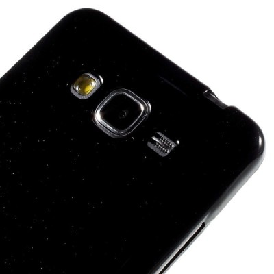 Samsung Galaxy Grand Prime (G530) juodas Mercury kieto silikono (TPU) dėklas / Priedai.lt