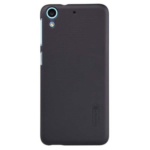 „Nillkin“ Frosted Shield dėklas - juodas + apsauginė ekrano plėvelė (Desire 626)