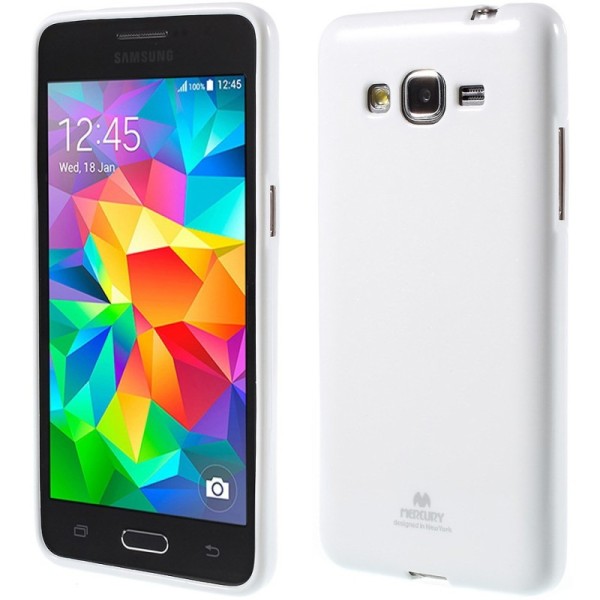 „Mercury“ apvalks - balts (Galaxy Grand Prime)