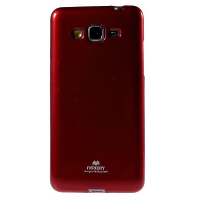 Samsung Galaxy Grand Prime (G530) raudonas Mercury kieto silikono (TPU) dėklas / Priedai.lt