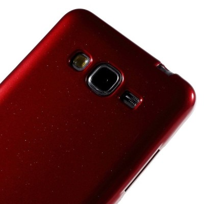 Samsung Galaxy Grand Prime (G530) raudonas Mercury kieto silikono (TPU) dėklas / Priedai.lt