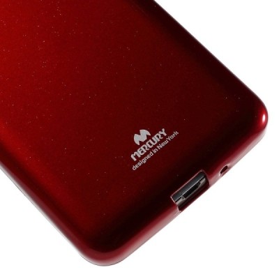 Samsung Galaxy Grand Prime (G530) raudonas Mercury kieto silikono (TPU) dėklas / Priedai.lt