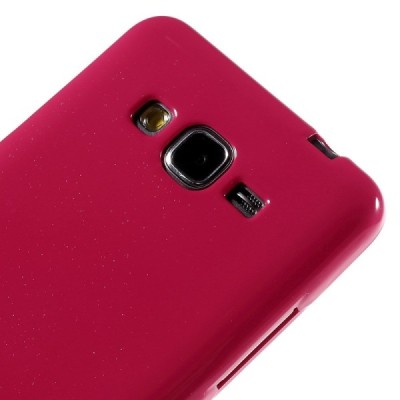 Samsung Galaxy Grand Prime (G530) rožinis Mercury kieto silikono (TPU) dėklas / Priedai.lt
