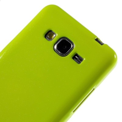 Samsung Galaxy Grand Prime (G530) Mercury zaļš cieta silikona (TPU) apvalks / Vacins.lv