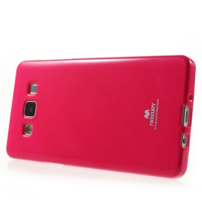 Samsung Galaxy A5 tamsiai rožinis Mercury kieto silikono (TPU) dėklas / Priedai.lt