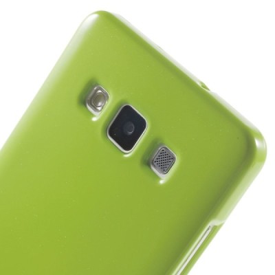 Samsung Galaxy A5 Mercury zaļš cieta silikona (TPU) apvalks / Vacins.lv