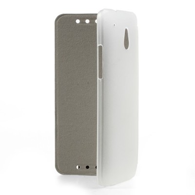 Atverčiamas HTC One mini baltas dėklas / Priedai.lt