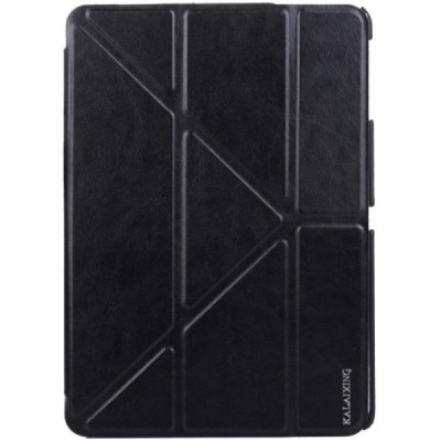 „Kalaideng“ Enland Samsung Galaxy Tab Pro 10.1 (T520, T525) atvēramais melns maciņš / Vacins.lv