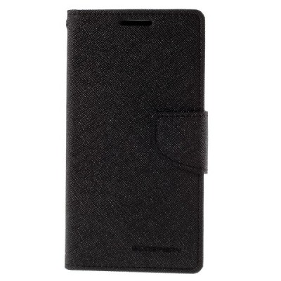 LG G4c (H525) Mercury juodas atverčiamas dėklas - piniginė / Priedai.lt