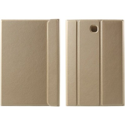 Samsung Galaxy Tab S2 8.0 (T715, T710) Smart Case ādas atvēramais zelta maciņš / Vacins.lv