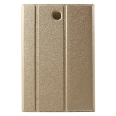 Samsung Galaxy Tab S2 8.0 (T715, T710) Smart Case ādas atvēramais zelta maciņš / Vacins.lv