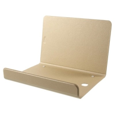 Samsung Galaxy Tab S2 8.0 (T715, T710) Smart Case ādas atvēramais zelta maciņš / Vacins.lv