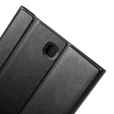 Samsung Galaxy Tab S2 9.7 (T815, T810) Smart Case ādas atvēramais melns maciņš / Vacins.lv