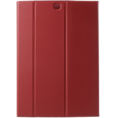 Samsung Galaxy Tab S2 9.7 (T815, T810) Smart Case ādas atvēramais sarkans maciņš / Vacins.lv