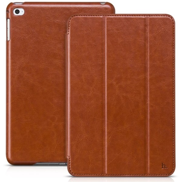 „HOCO“ Retro atvēramais maciņš - brūns (iPad mini 4 / iPad mini 2019)